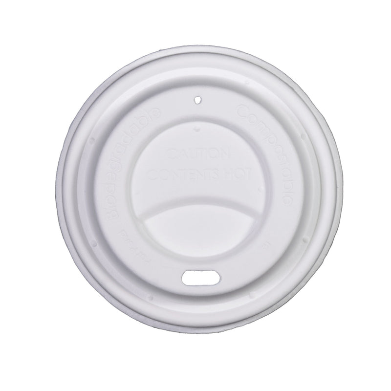 Lid for 80 mm bagasse cappuccino cup