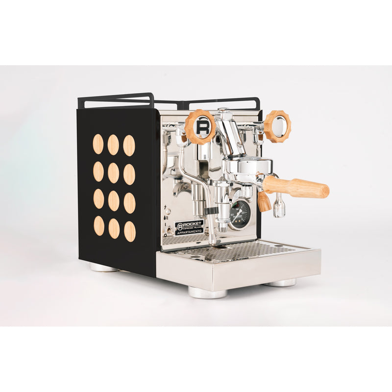 Rocket Espresso Appartamento 2.0 espressomaskin - svart/trä