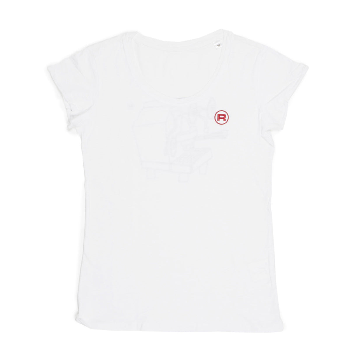 T-shirt Premium White - women's size XL