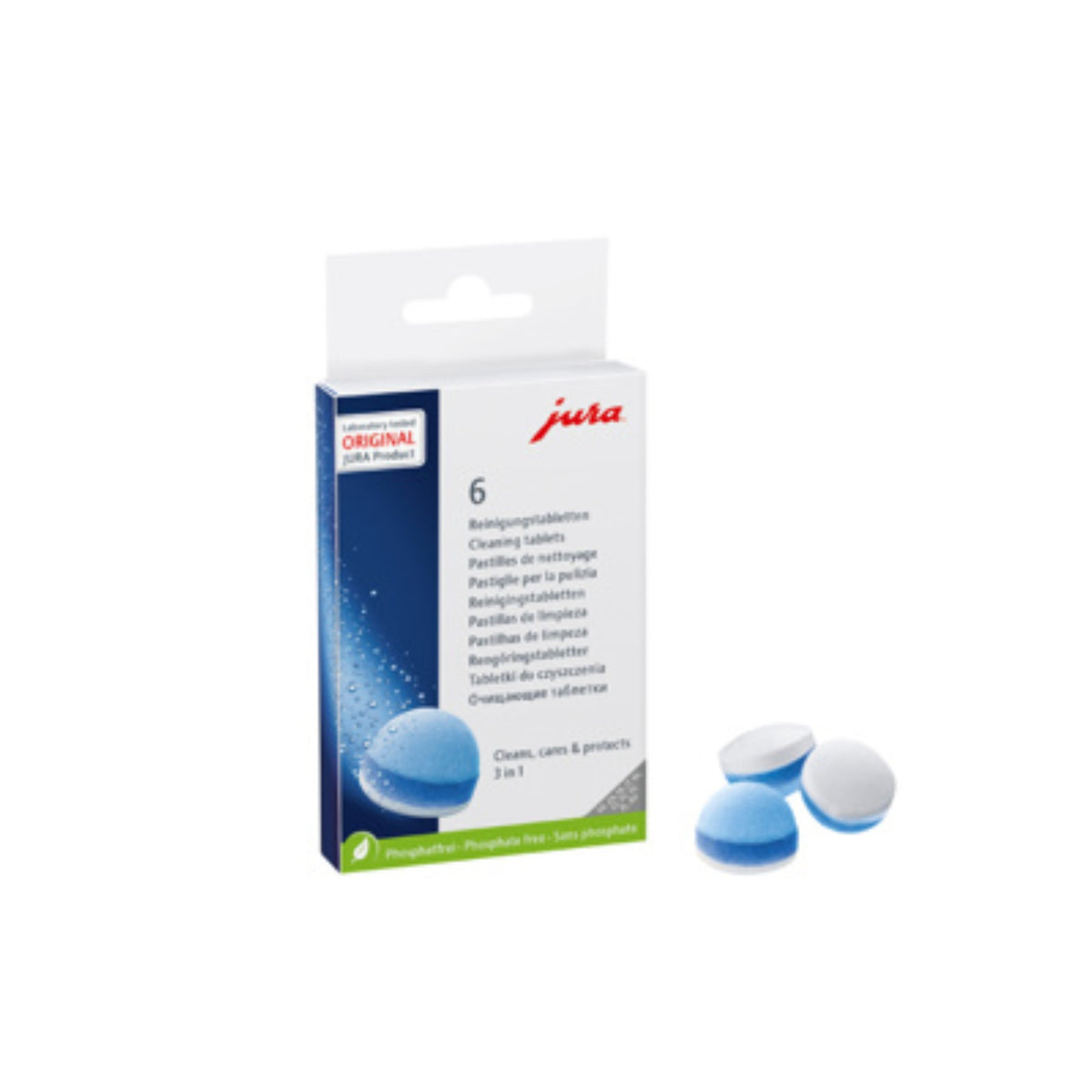 3-in-1 Cleaning Tablets - 6-pack