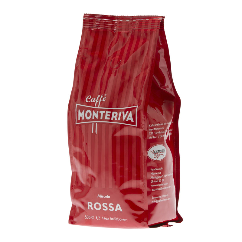 Monteriva Rossa Whole Bean Espresso - 500g