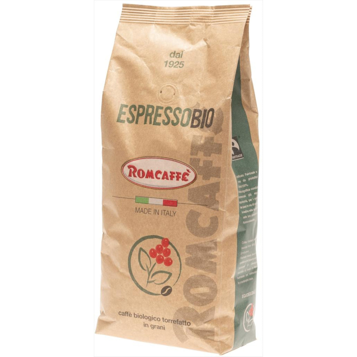 Romcaffe Miscela Bio hela kaffebönor espresso - 1kg