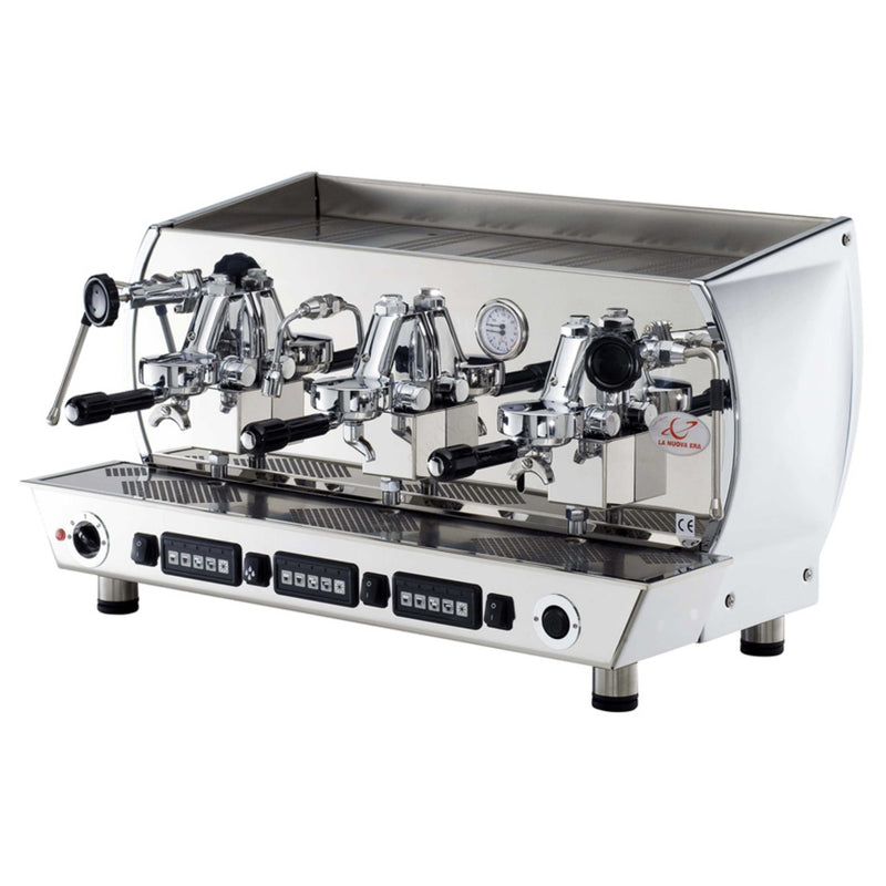 La Nuova Era Altea Vintage 3-grupp espressomaskin - krom