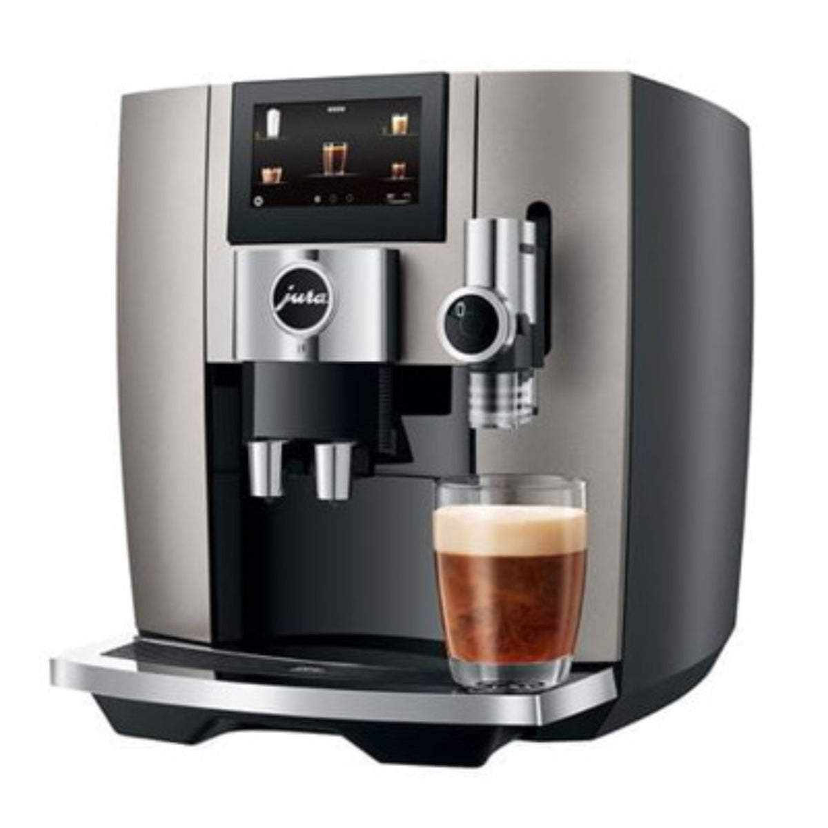 Jura J8 kaffemaskin - midnight silver (EA)