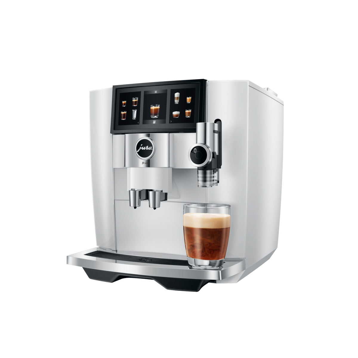 Jura J8 Twin kaffemaskin - diamond vit (EA)