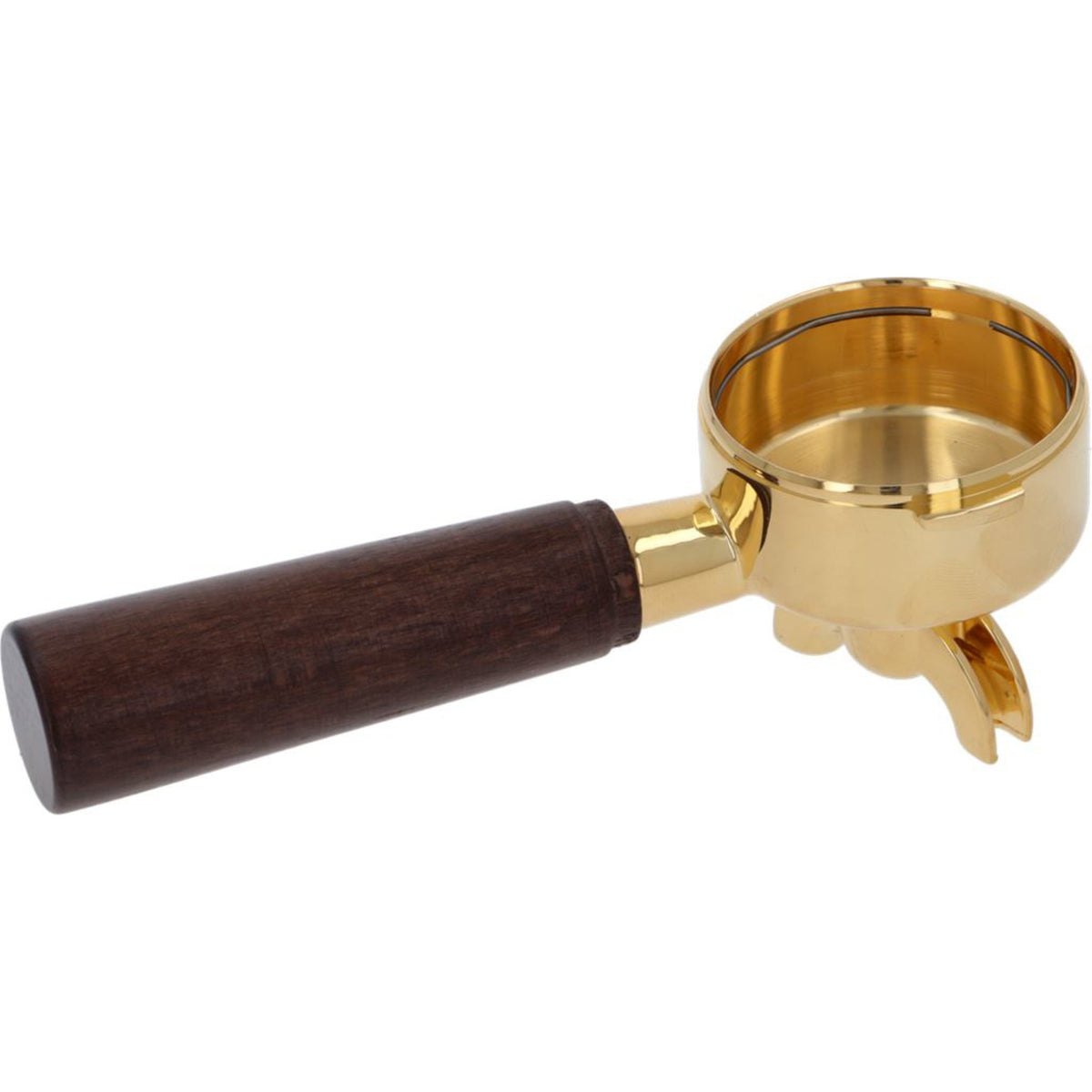 Pavoni brass filter holder