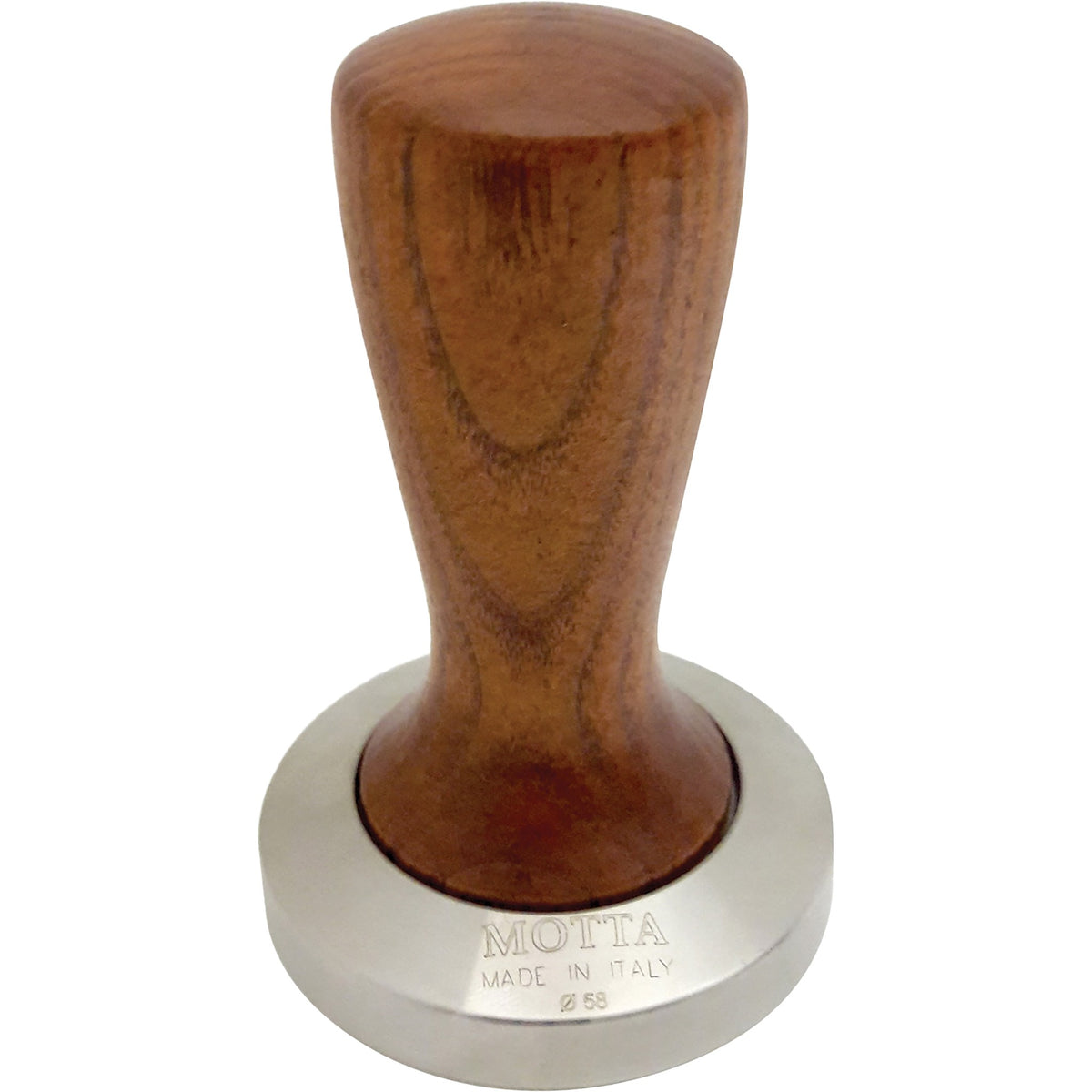 Motta Tamper slim flat base - trä