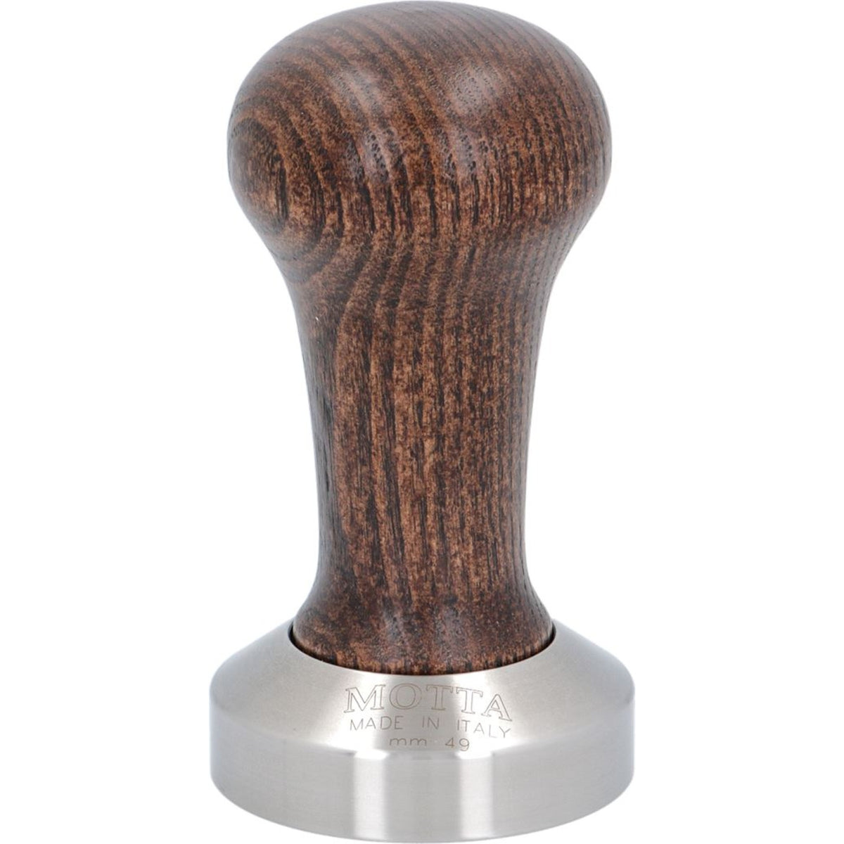 Motta Tamper - wood/stainless steel - 49mm