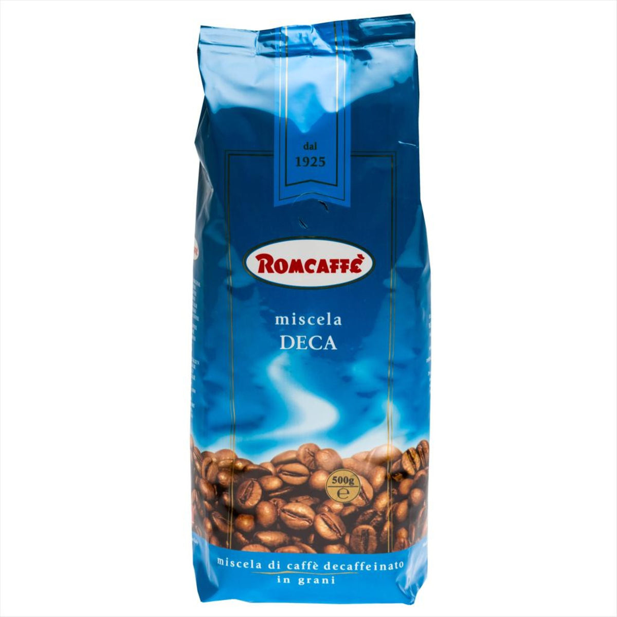 Romcaffe Decaffeinato Whole Bean Espresso - 500g