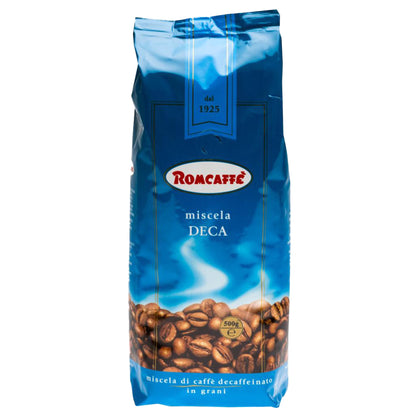 Romcaffe Decaffeinato Whole Bean Espresso - 500g