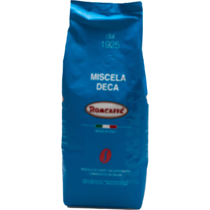 Romcaffe Decaffeinato Whole Bean Espresso - 500g