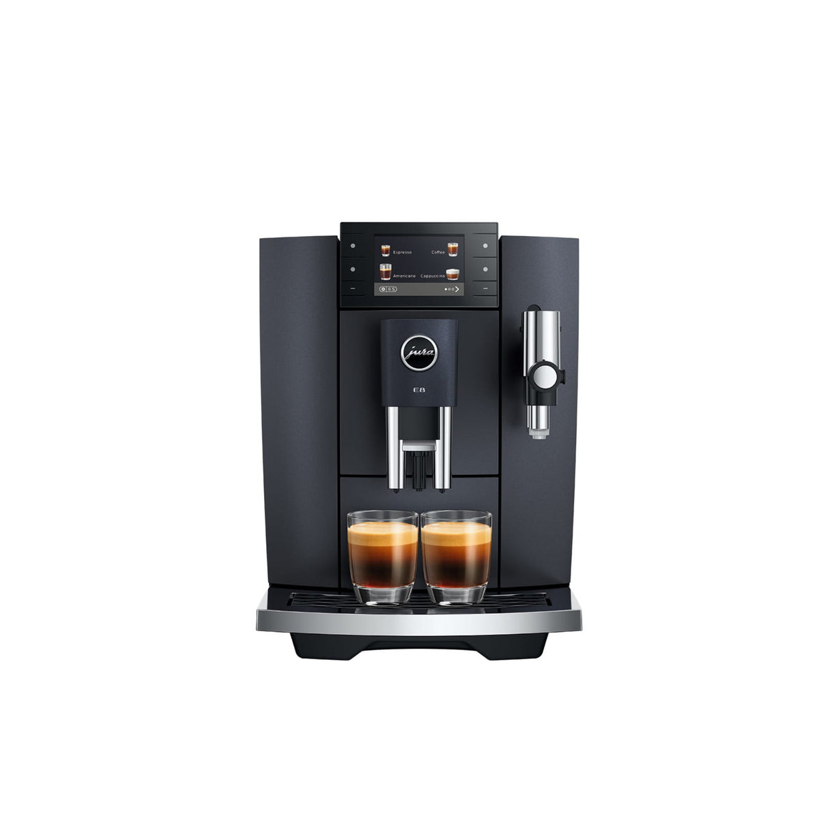 Jura E8 kaffemaskin - cosmic svart (ED)