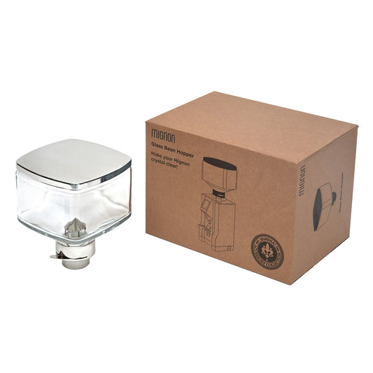 Bean holder Mignon glass-metal 550 g