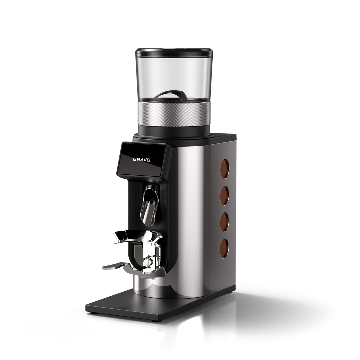 Rocket Espresso Gravo coffee grinder - chrome/copper