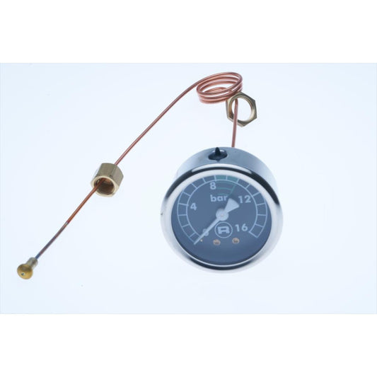 Manometer pump Evo V2 0-16 bar svart