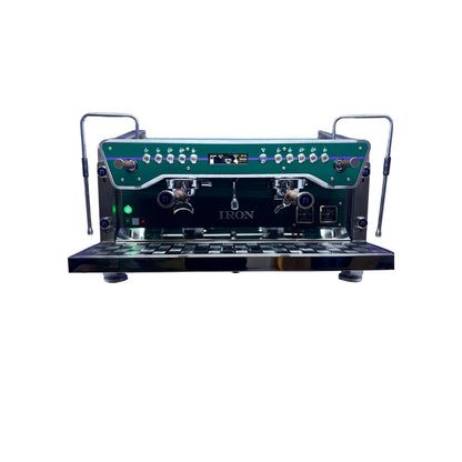 La Nuova Era Iron 2-group espresso machine - green
