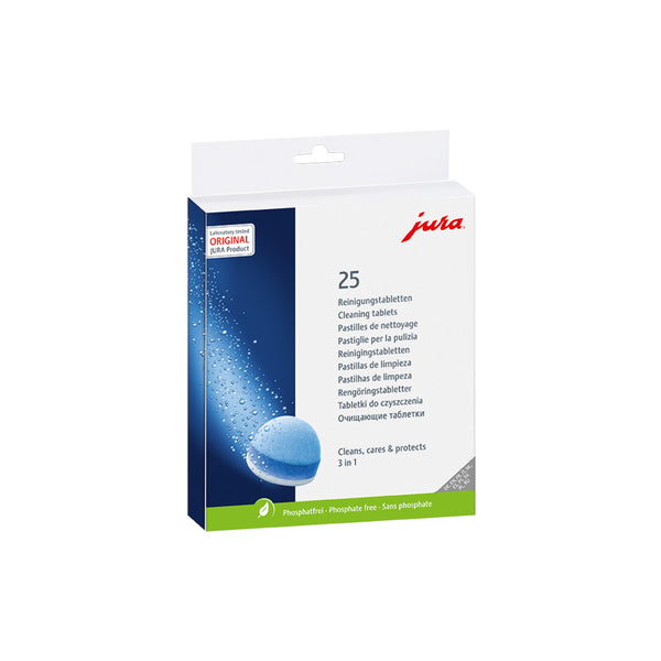3 i 1 rengöringstabletter - 25-pack