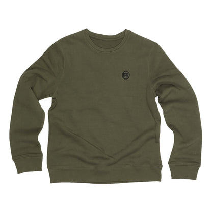 Sweatshirt grön - damstorlek L