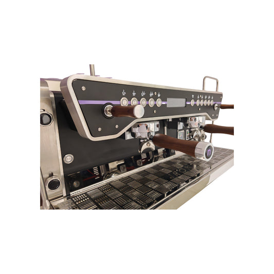La Nuova Era Iron 2-grupp espressomaskin - svart