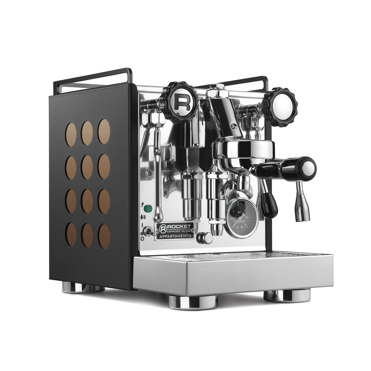 Rocket Espresso Appartamento espresso machine - black/copper
