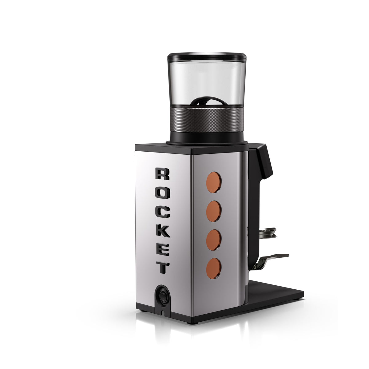 Rocket Espresso Gravo coffee grinder - chrome/copper
