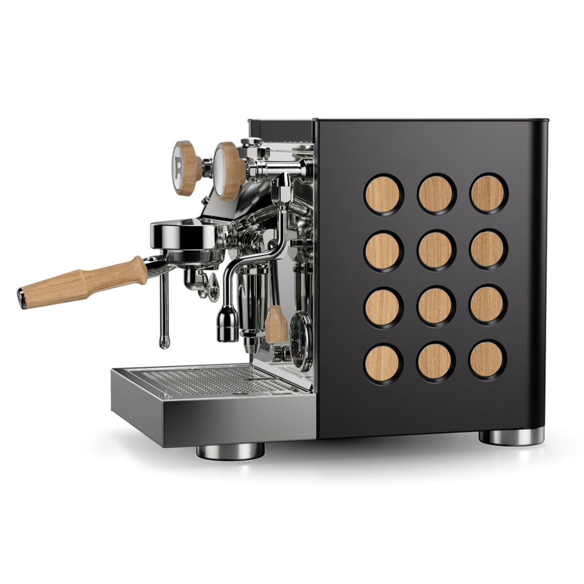 Rocket Appatramento TCA espressomaskin -svart/trä
