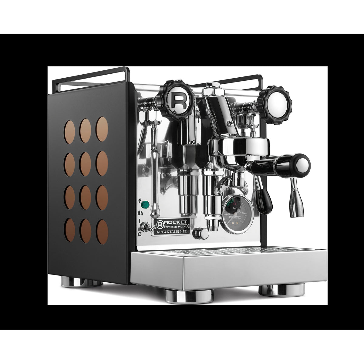 Rocket Espresso Appartamento espresso machine - black/copper