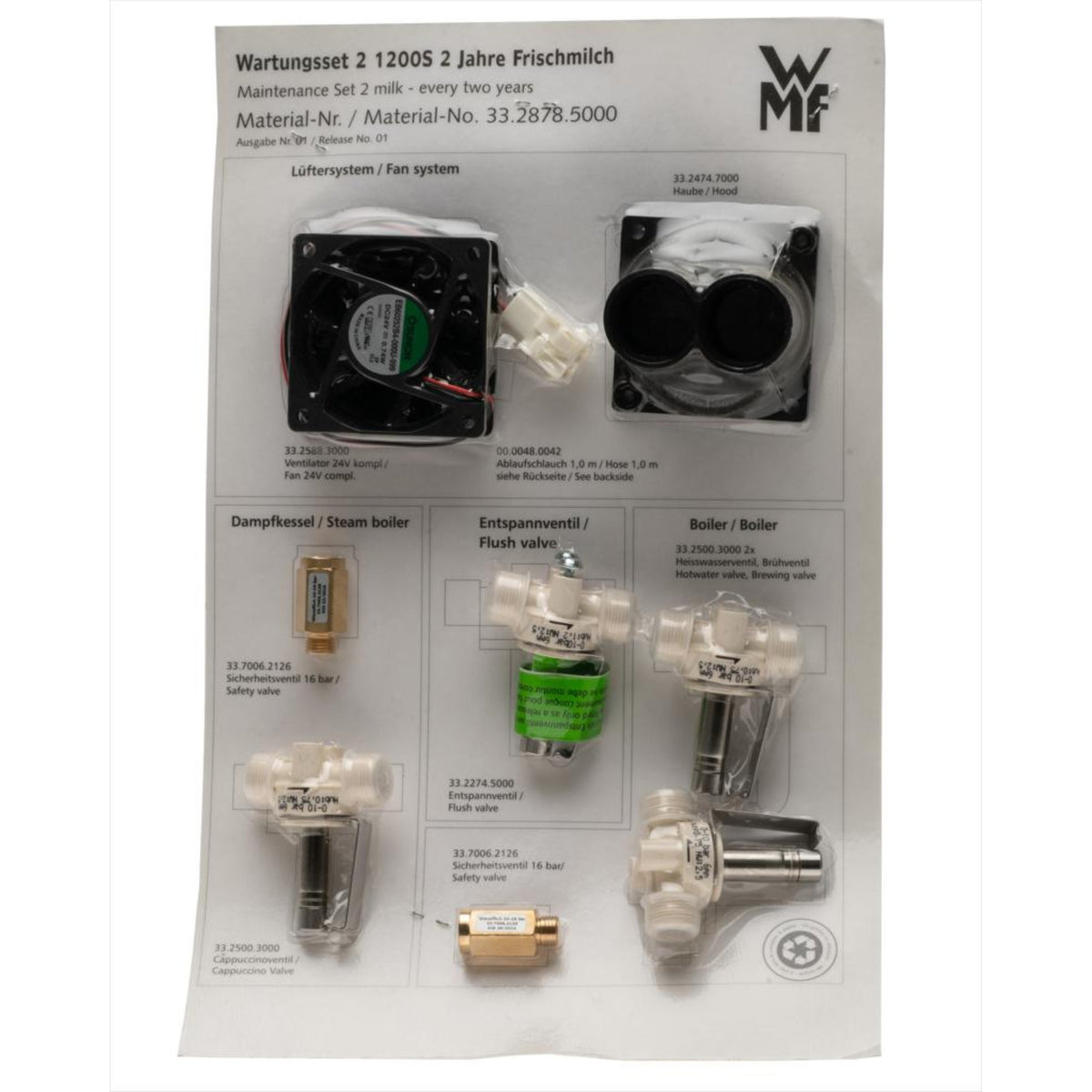 Service kit 2 WMF 1200S