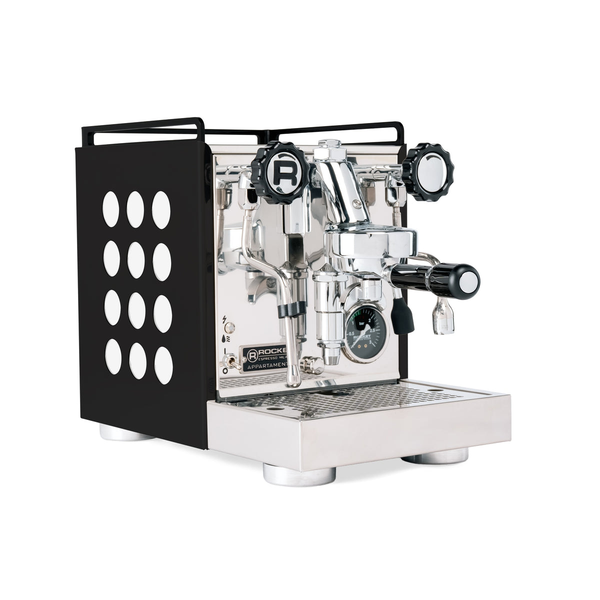 Rocket Espresso Appartamento 2.0 espressomaskin - svart/vit