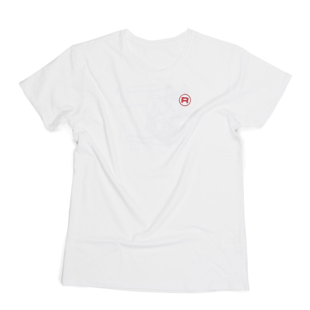Premium White T-shirt - men's size L