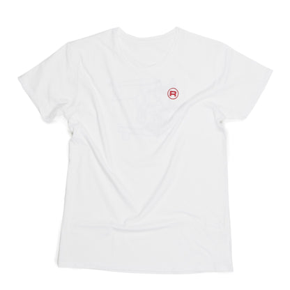Premium White T-shirt - men's size L