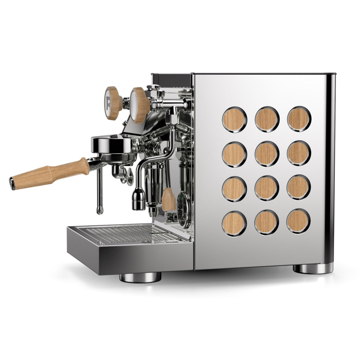 Rocket Espresso Appartamento TCA espresso machine - chrome/wood