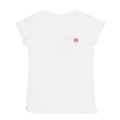 T-shirt Premium White - women's size XL