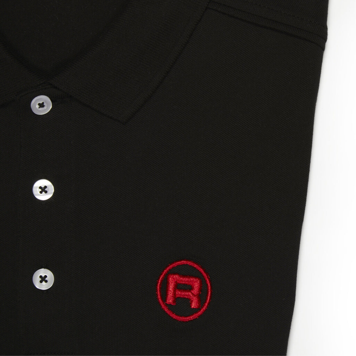 Polo shirt black - ladies' size L