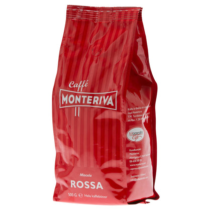 Monteriva Rossa Whole Bean Espresso - 500g