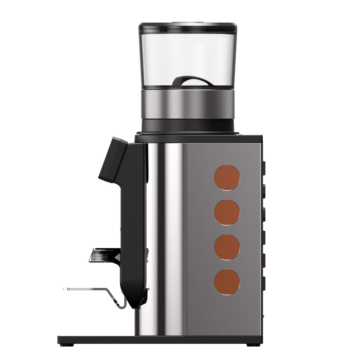 Rocket Espresso Gravo coffee grinder - chrome/copper