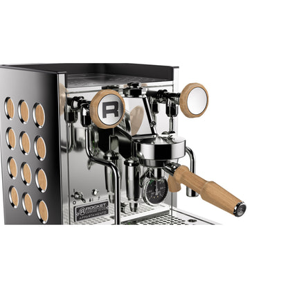 Rocket Espresso Appartamento TCA espresso machine - chrome/wood