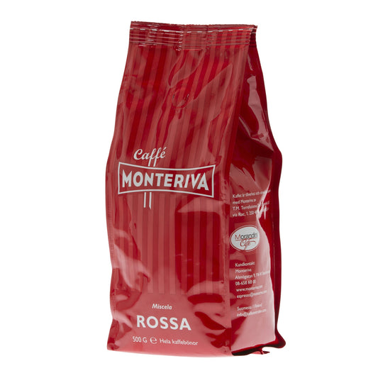 Monteriva Rossa Whole Bean Espresso - 500g