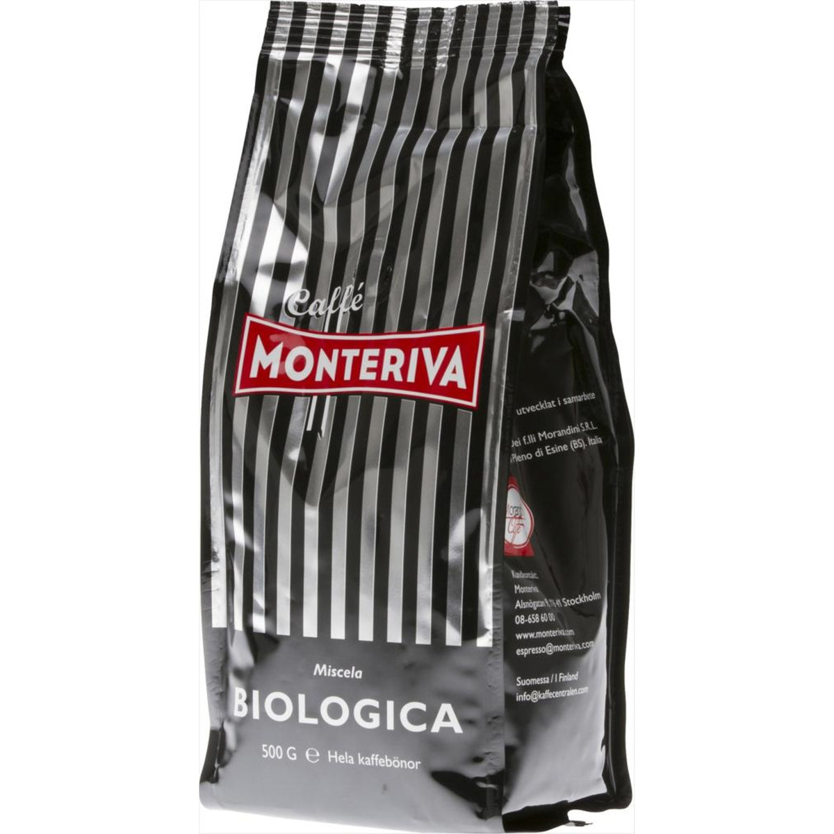 Monteriva Biologica Whole Bean Espresso Coffee - 500g