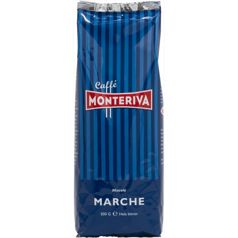 Monteriva Marche hela kaffebönor  espresso - 500g