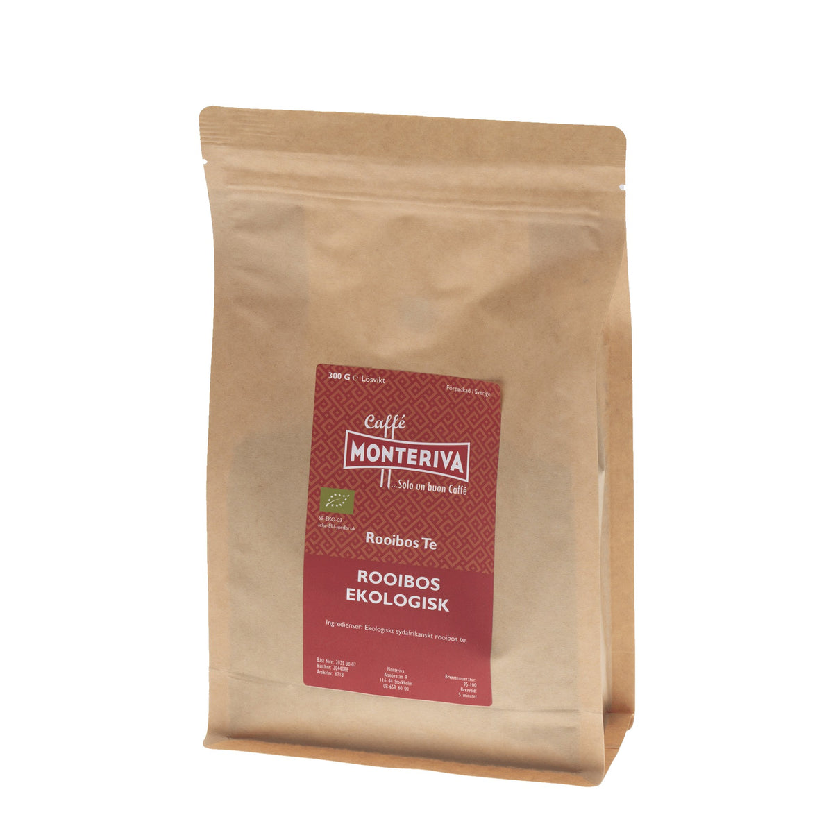 Monteriva Te Rooibos Ekologisk