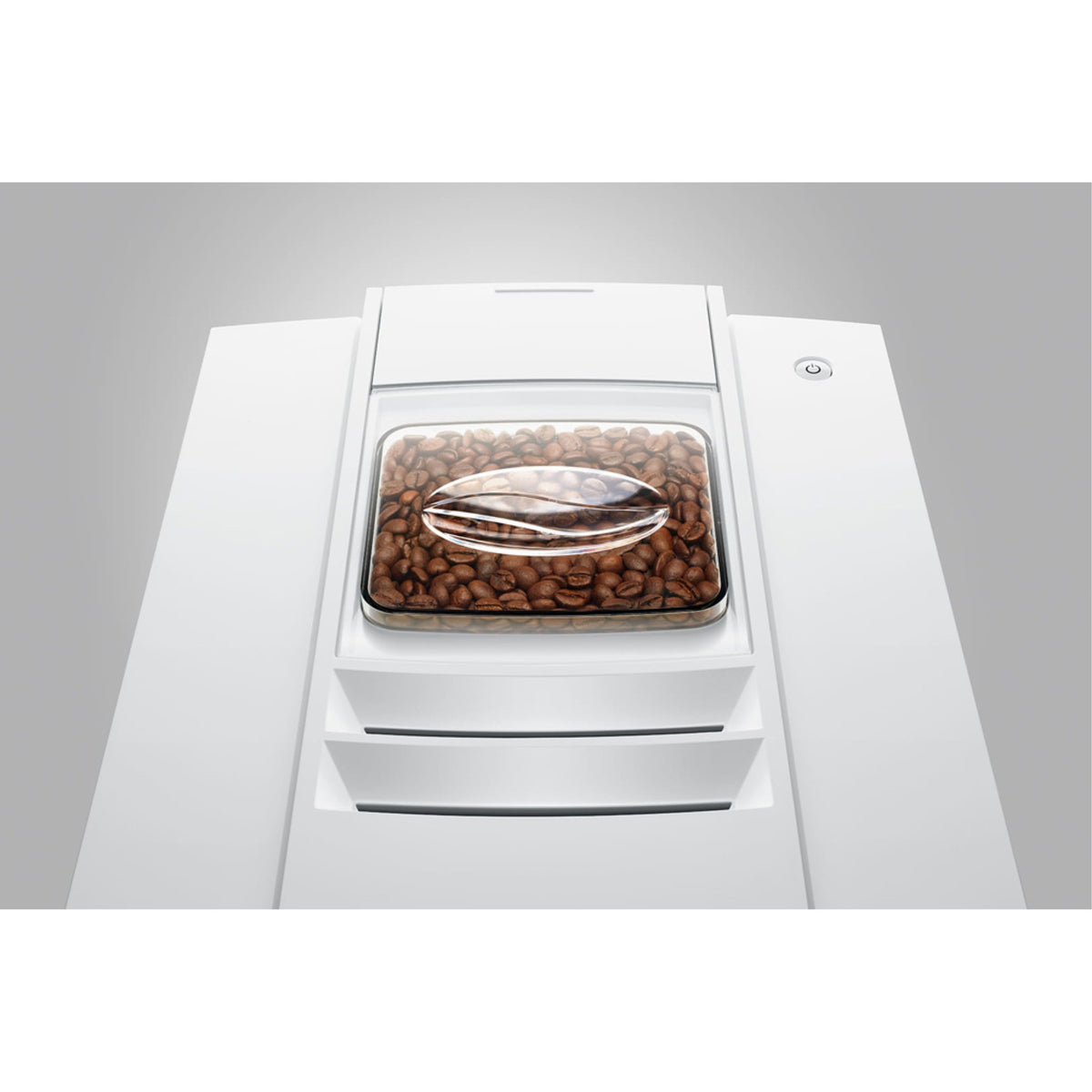 Jura E8 coffee machine - piano white (EC)