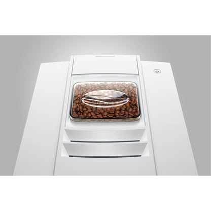 Jura E8 coffee machine - piano white (EC)