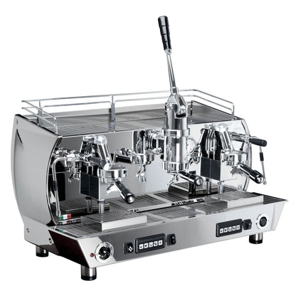 La Nuova Era Altea Hybrid 3-grupp espressomaskin - krom