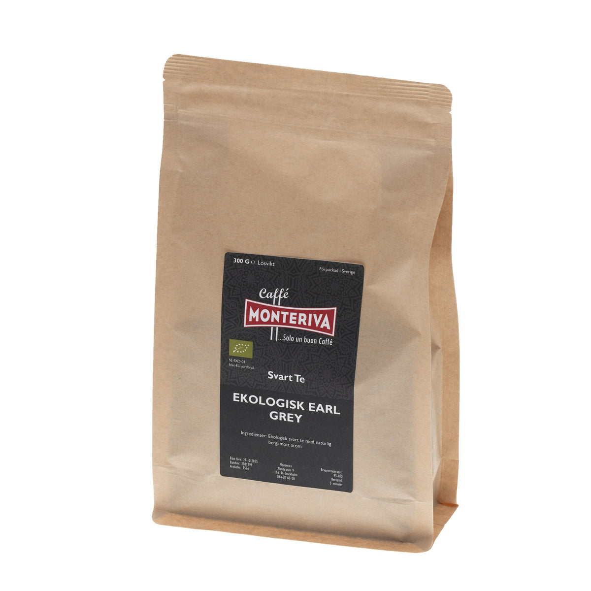 Monteriva Te Earl Grey Ekologisk