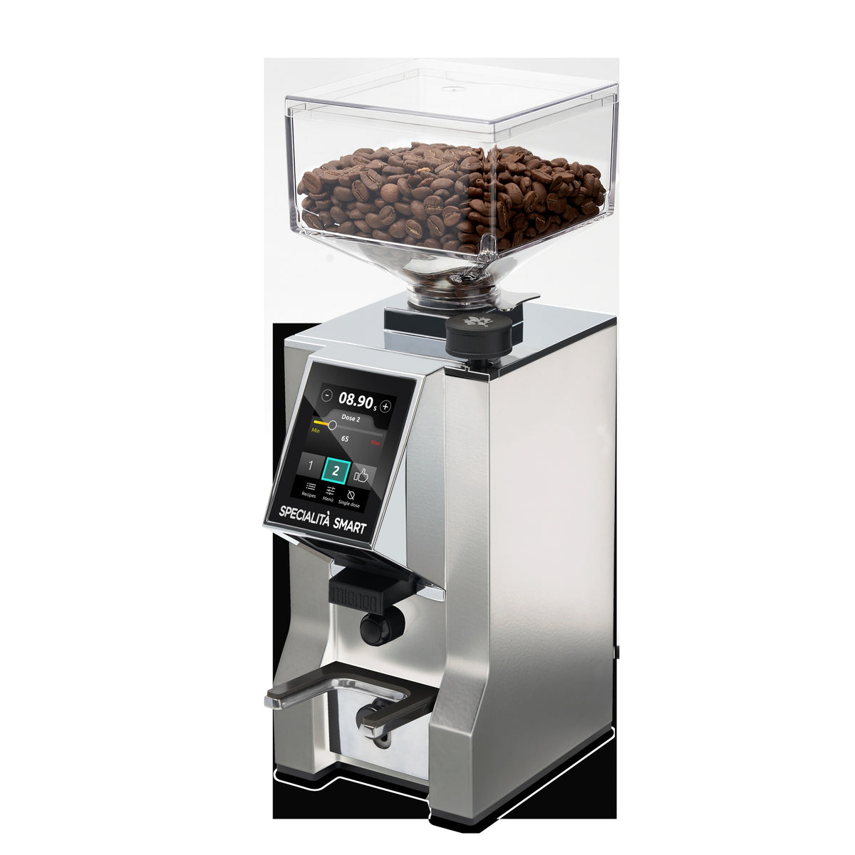 Eureka Mignon Specialita Smart coffee grinder - chrome