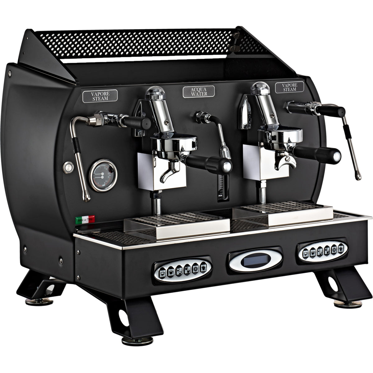La Nuova Era Altea Anniversario 2-grupp espressomaskin - svart