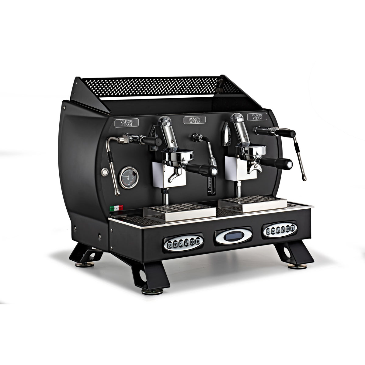 La Nuova Era Altea Anniversario 2-grupp espressomaskin - svart