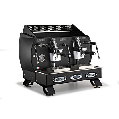 La Nuova Era Altea Anniversario 2-grupp espressomaskin - svart
