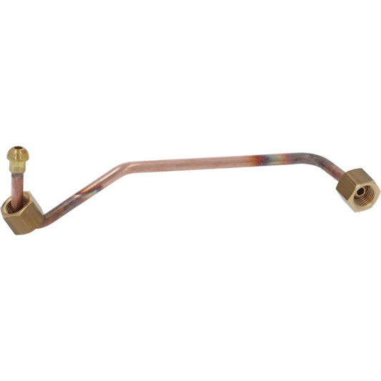 Copper pipe hot water